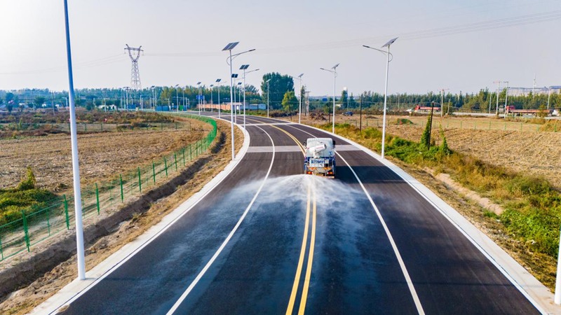 看建雄安丨雄安新區(qū)起步區(qū)這一道路正式通車(chē)